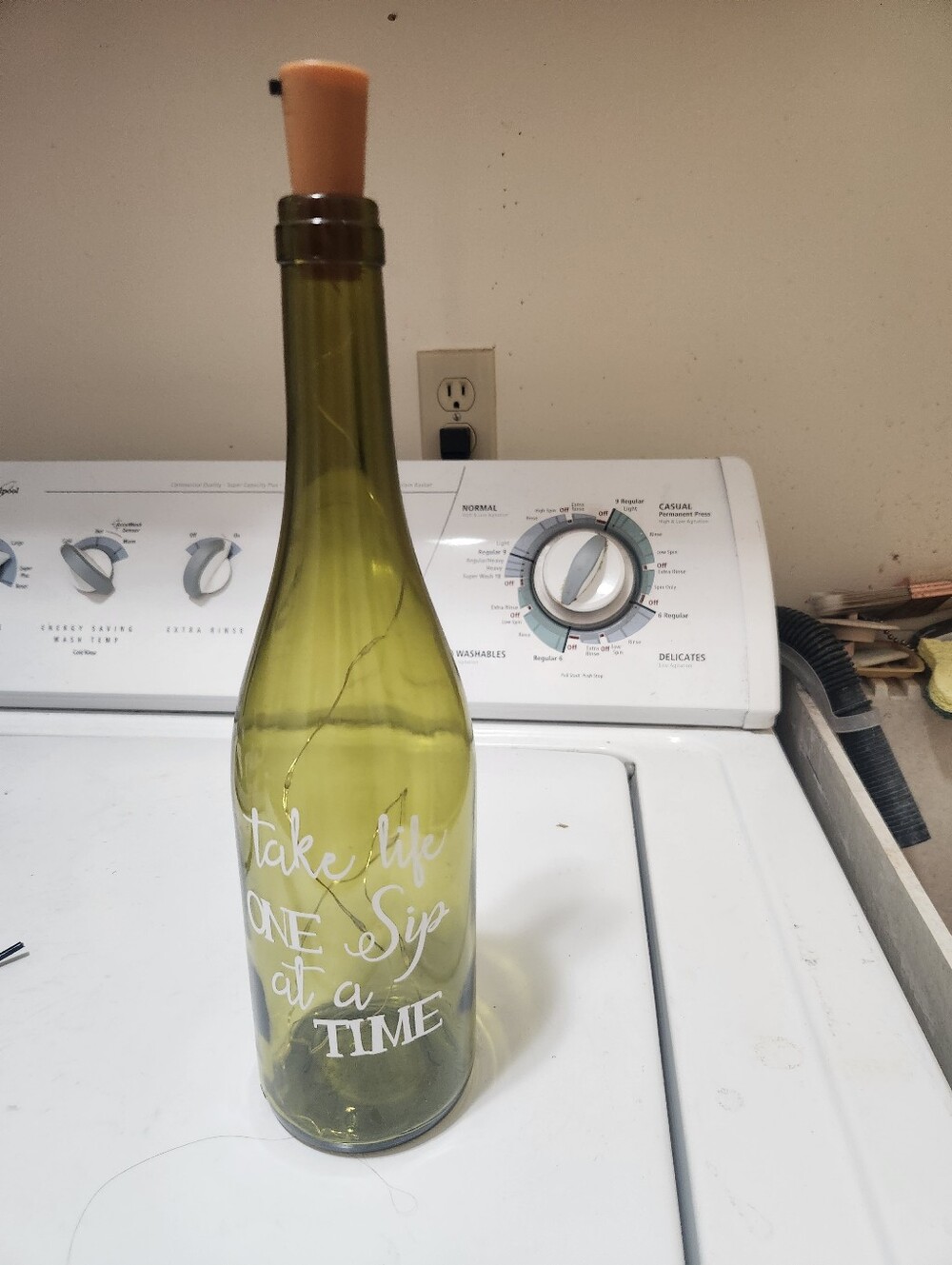 Novelty Wine Bottle